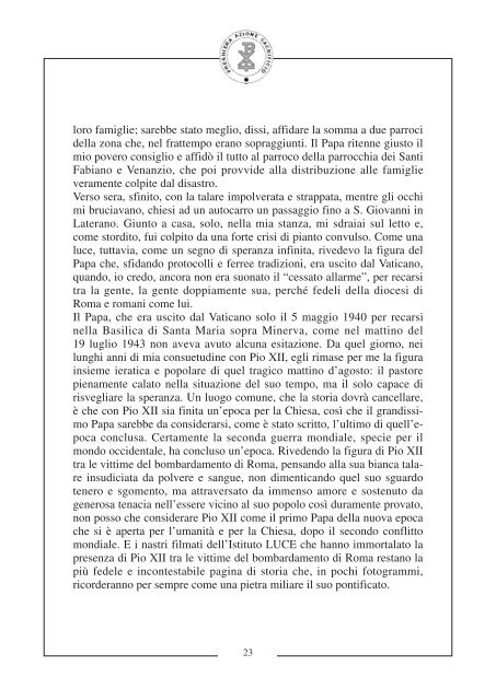 Bollettino S. Pietro 1/04 - Circolo S.Pietro