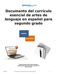 Documento del currículo esencial de artes de lenguaje en español ...