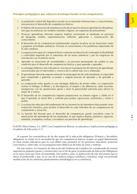 Las competencias básicas en el área de Lengua ... - Educantabria