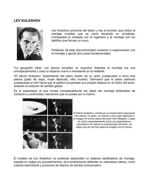 curso de lenguaje cinematográfico parte ii - el cine signo