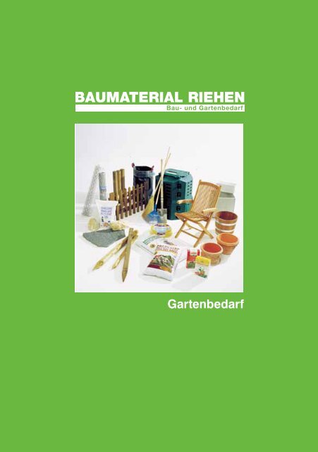 PREISLISTE 2012 - Baumaterial-Riehen