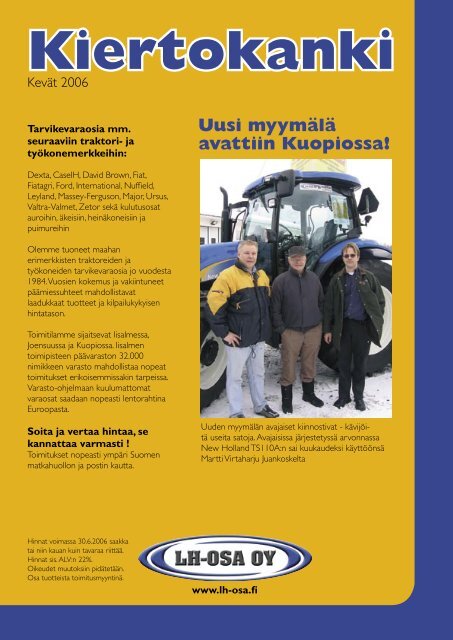 lh-osa lehti 4.06.indd - LH-Osa Oy