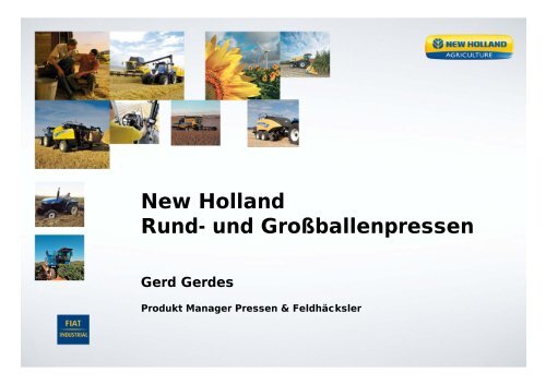 New Holland Rund- und Großballenpressen - CNH - New Holland