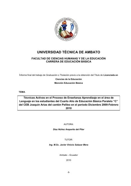 Ver/Abrir - Universidad Técnica de Ambato