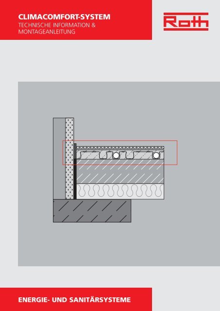 Technische Information ClimaComfort-System - Roth Werke