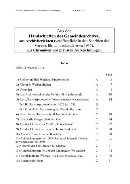 gemeindearchiv_a - Weißenkirchen in der Wachau