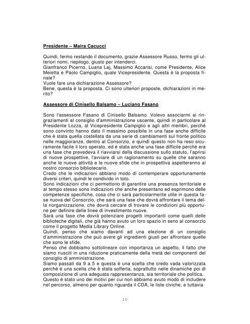 VERBALE RIUNIONE DELL'ASSEMBLEA del 26 SETTEMBRE 2011 ...