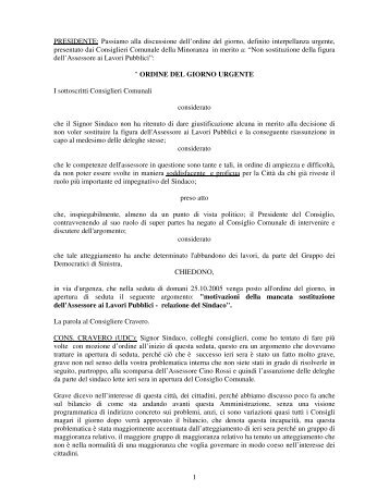 Interpellanze ed interrogazioni - Comune di Cuneo