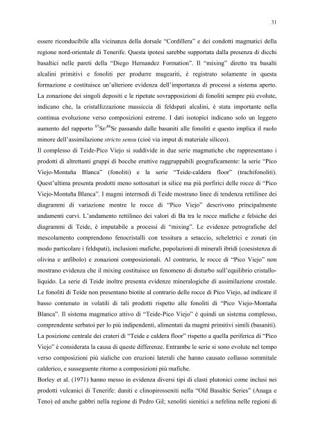 Dottorato di Ricerca in Scienze della Terra (XVI ciclo)