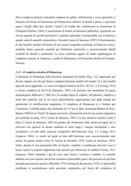 Dottorato di Ricerca in Scienze della Terra (XVI ciclo)