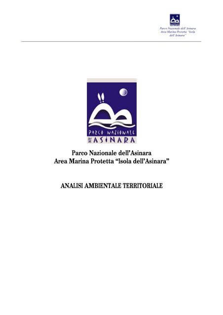 Analisi ambientale iniziale del territorio dell'Asinara - RES - MAR