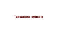 Tassazione ottimale - Social Capital Gateway