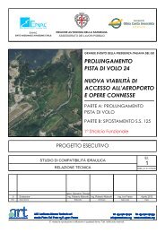 valutazione della compatibilità idraulica - Aeroporto di Olbia Costa ...