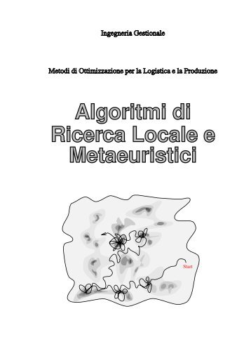 5. Algoritmi di Ricerca Locale e Metaeuristici