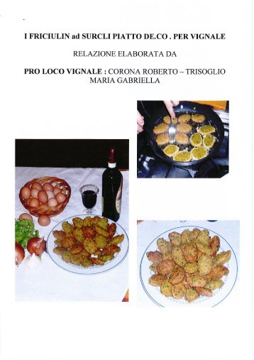 friciulin ad surcli - Comune di Vignale Monferrato