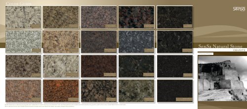 SenSa Natural Stone - Granite & Marble Express