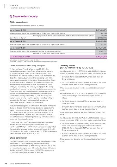 Registration document 2011 - tota - Total.com