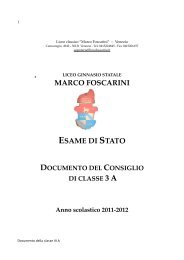 3A - Liceo Foscarini