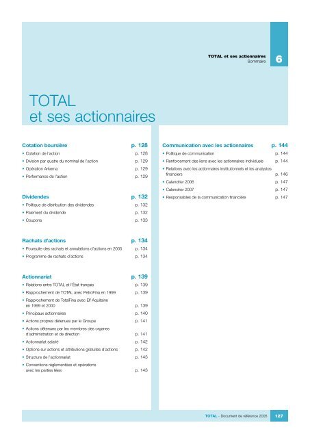 Document de Référence 2005 (pdf - 2,4 Mo - Total.com