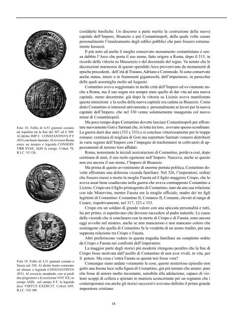 LE MONETE DI COSTANTINO I - Panorama Numismatico
