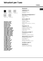 Forno multifunzione 12 funzioni touch - Hotpoint-Ariston