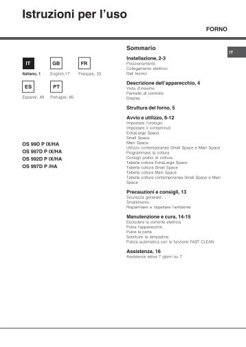 Istruzioni per l'uso - Gotech Electronics