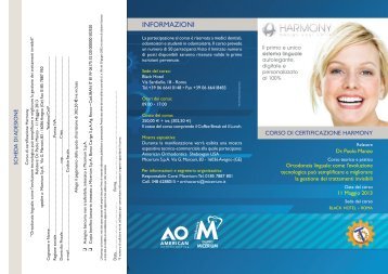 informazioni - American Orthodontics