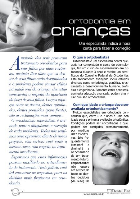 Aparelho Móvel - Dental Fine