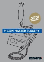 piezon master surgery ® método original piezon - EMS - Electro ...