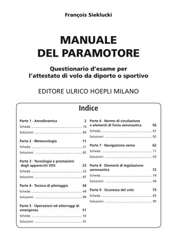 Manuale del paraMotore - HOEPLI.it