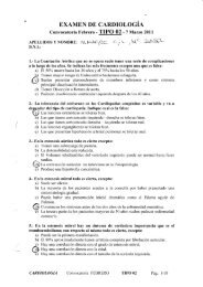 EXAMEN DE CARDIOLOGIA - Doctortazo