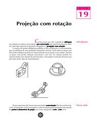 Projeção com rotação - Desenho Técnico de Mecânica