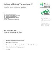 VMT Infobrief 02/2010 - Turnerschaft Saarn