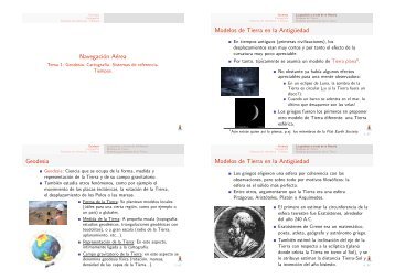 Geodesia. Cartografía. Sistemas de referencia. Tiempos.