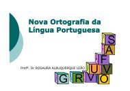 Nova Ortografia da Língua Portugues - ALUB