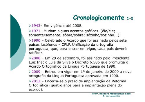Nova Ortografia da Língua Portugues - ALUB
