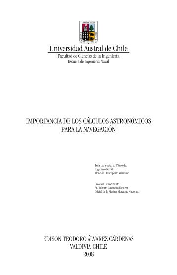 Introducción - Tesis Electrónicas UACh - Universidad Austral de Chile