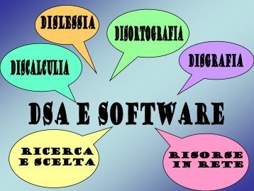 dsa_software - Istituto Comprensivo Beinasco Gramsci