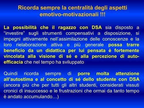 Dott. Gasperini (La didattica per i D.S.A.) - Liceo Scientifico Ulisse Dini