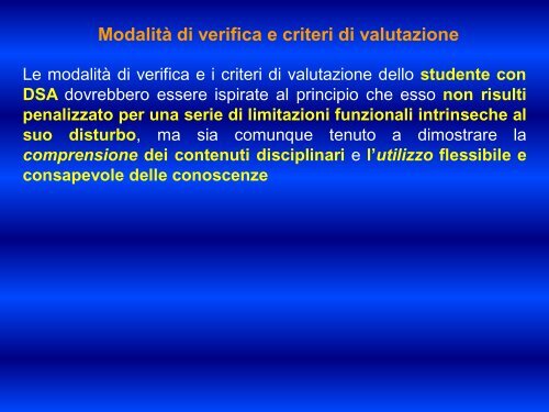 Dott. Gasperini (La didattica per i D.S.A.) - Liceo Scientifico Ulisse Dini
