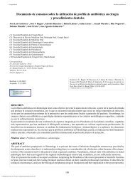 Documento de consenso sobre la utilización de profilaxis