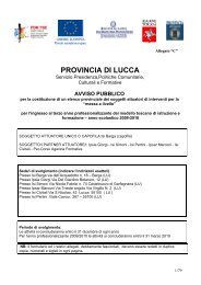 Scarica formulario messa a livello - Provincia di Lucca