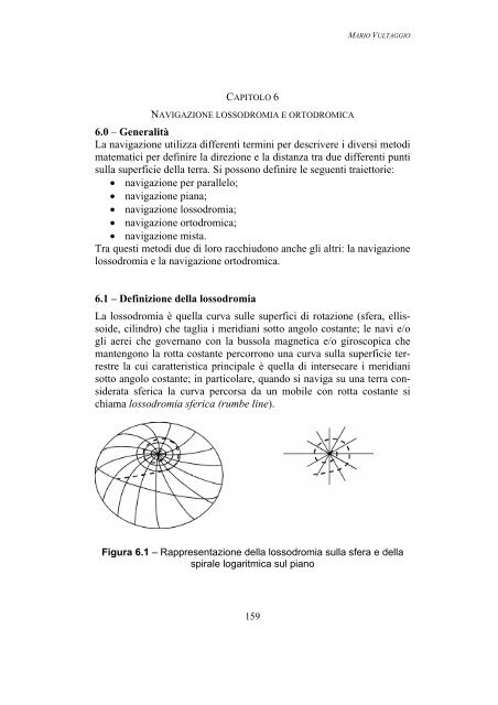 Cap.6 - Navigazione lossodromica e ortodromica