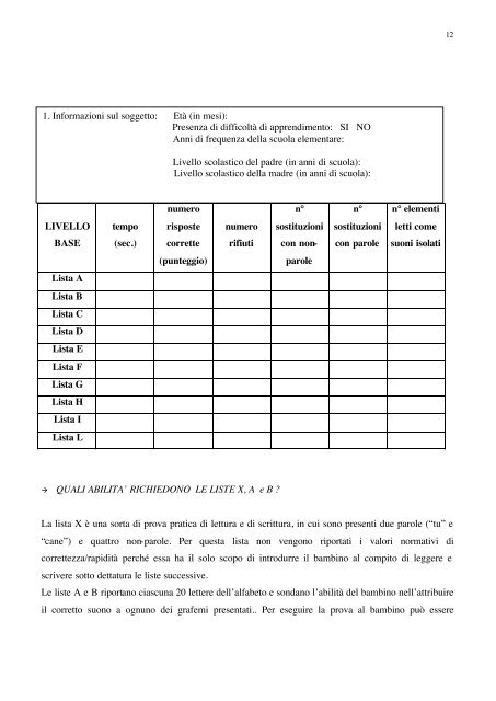 Prove COST - Sbilf.Eu