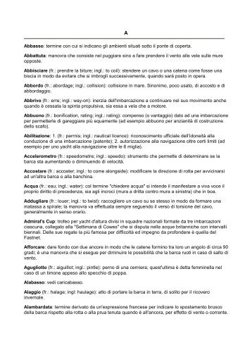 Glossario nautico.pdf - Il Paterazzo