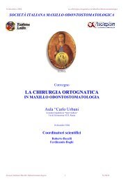 LA CHIRURGIA ORTOGNATICA - Simo