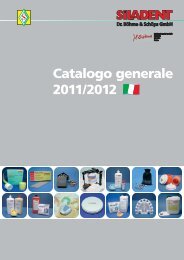 Catalogo generale 2011/2012 - SILADENT Dr. Böhme & Schöps ...