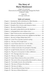 The Story of Maria Montessori - TPR World