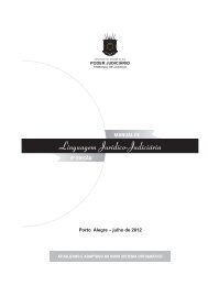 Manual de Linguagem Jurídico-Judiciária.indd - Tribunal de Justiça ...