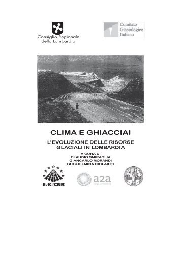 Clima e ghiacciai:Layout 1.qxd - Università degli Studi di Milano